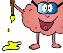 Logo der App - Männchen mit Pinsel