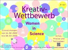 Kreativ-Wettbewerb „Women in Science“