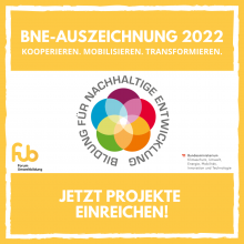 BNE-Auszeichnung 2022: Jetzt einreichen!
