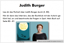 Beispielseite aus der Literaturmappe XXX