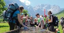 Kinder unterwegs im Karwendel