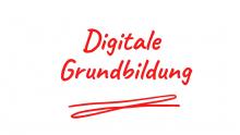 Schriftzug Digitale Grundbildung