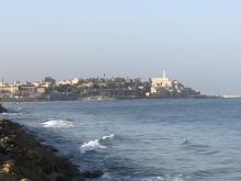 Blick auf den alten Stadtkern in Jaffa