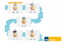 Screenshot Trail format in TSNmoodle eingebaut + TSNmoodle Logo