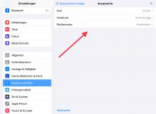 Screenshot Aussprache der gesprochenen Inhalte