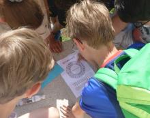 Lesen mit der Buchklub-Cäsarscheibe
