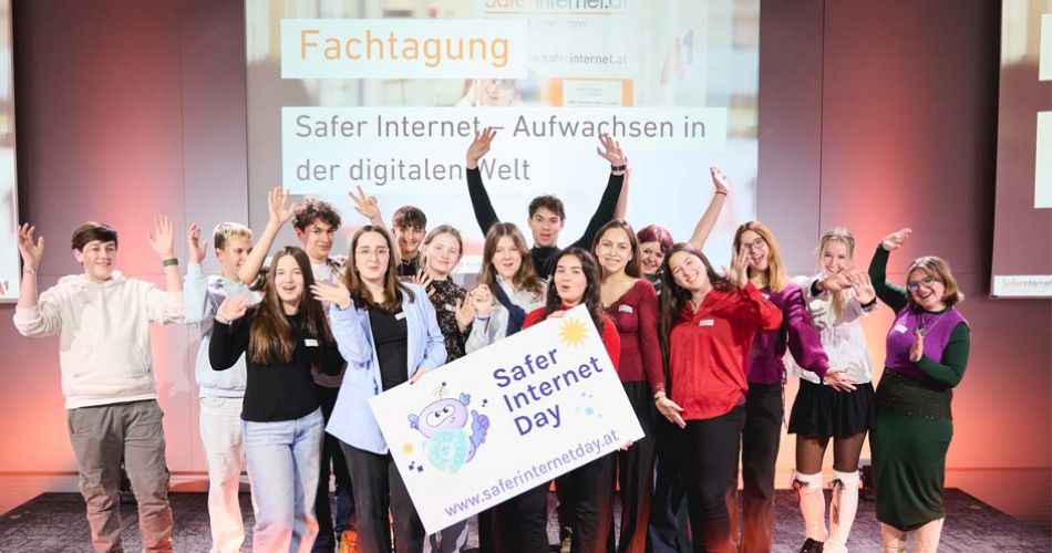 Jugendliche auf der Fachtagung von saferinternet.at