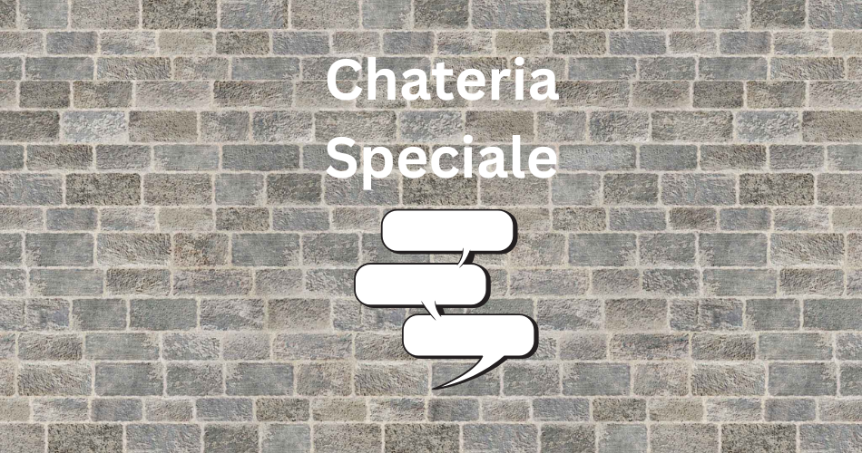 Chateria Speciale Schriftzug