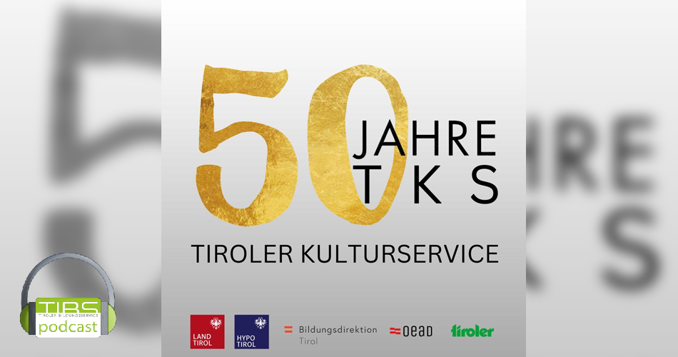 Logo TiBS Podcasts + 50 Jahre TKS