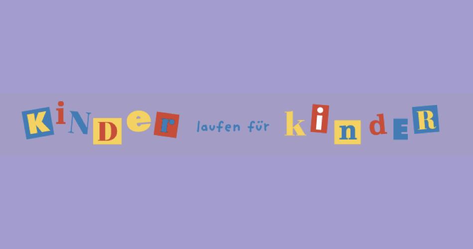 Logo Kinder laufen für Kinder
