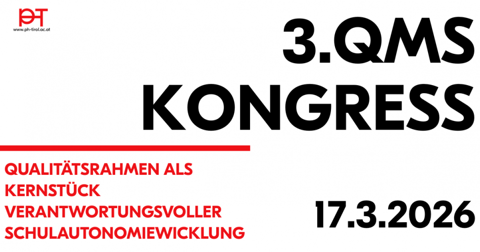 3. QMS-Kongress Plakat