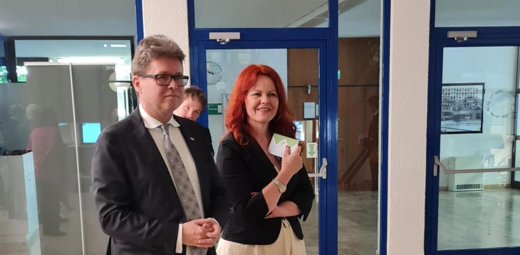 LRin Hagele und BM Polaschek